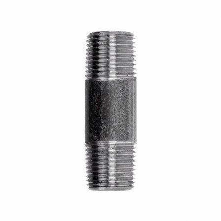 ACE TRADING - NIPPLE STZ Industries 3/8 in. MIP each X 3/8 in. D MIP Black Steel 2-1/2 in. L Nipple 308UP38X212